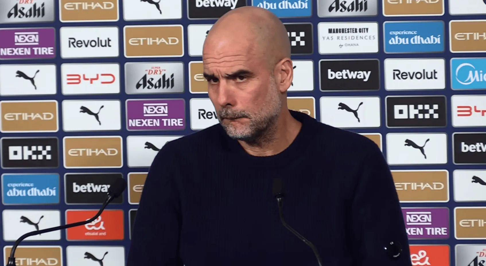 开云娱乐-瓜迪奥拉：总体而言曼城踢得很好；裁判？以前说过不想再说